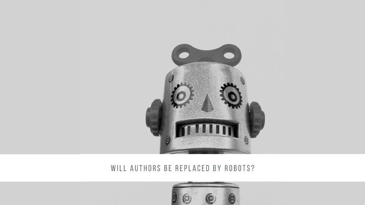 'Video thumbnail for Will authors be replaced by robots?'