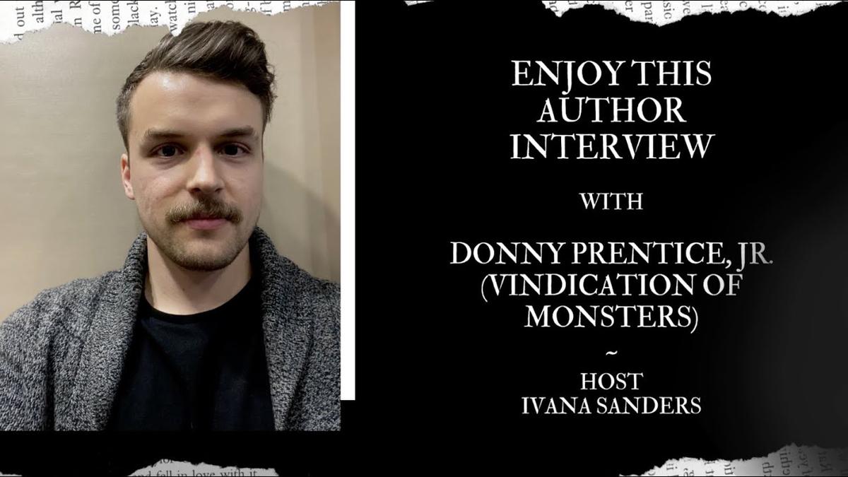 'Video thumbnail for Author Interview w/Donny Prentice, Jr.'