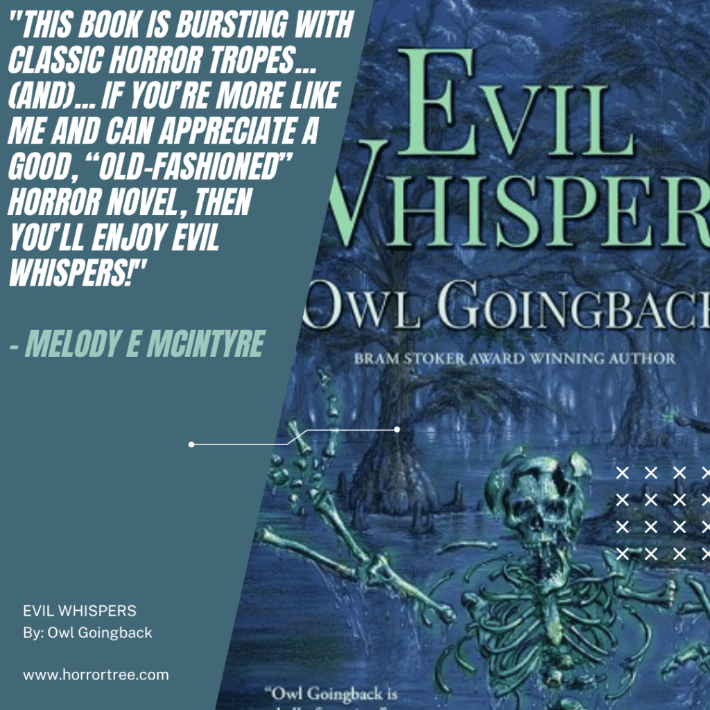 Epeolatry Book Review: Evil Whispers By: Owl Goingback - The Horror Tree